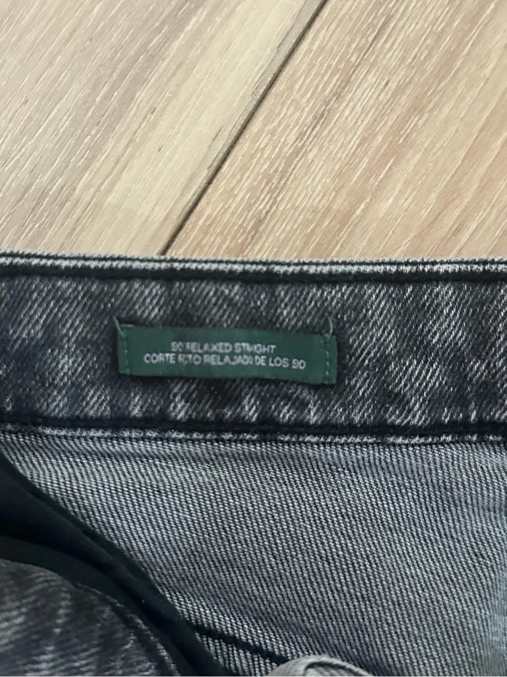 wild fable Women's Relaxed Black Washed Jeans